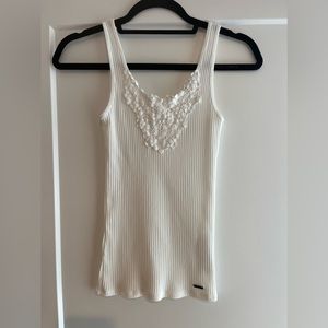 White tank with details